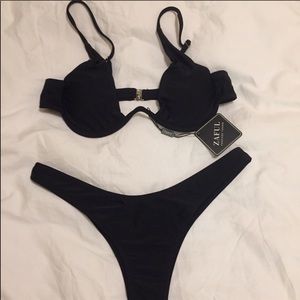 Zaful black bikini - M